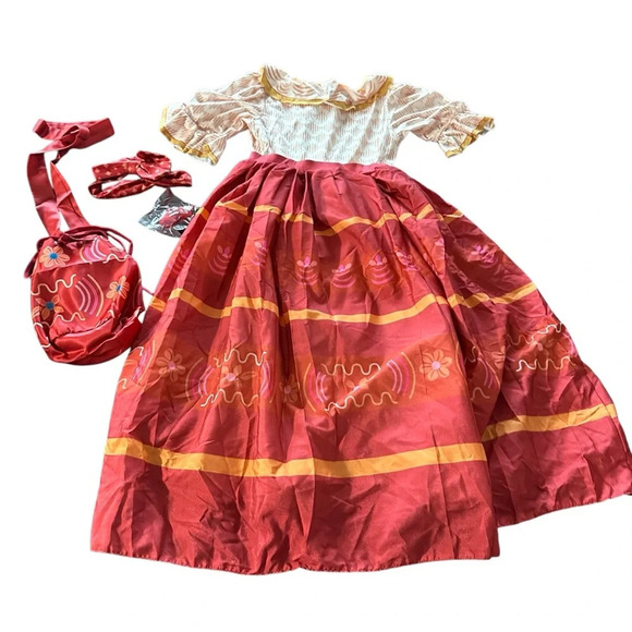 Magic Dress Costume Girls Cosplay Role Play Clothes Kids Halloween Stage Show - Picture 4 of 5